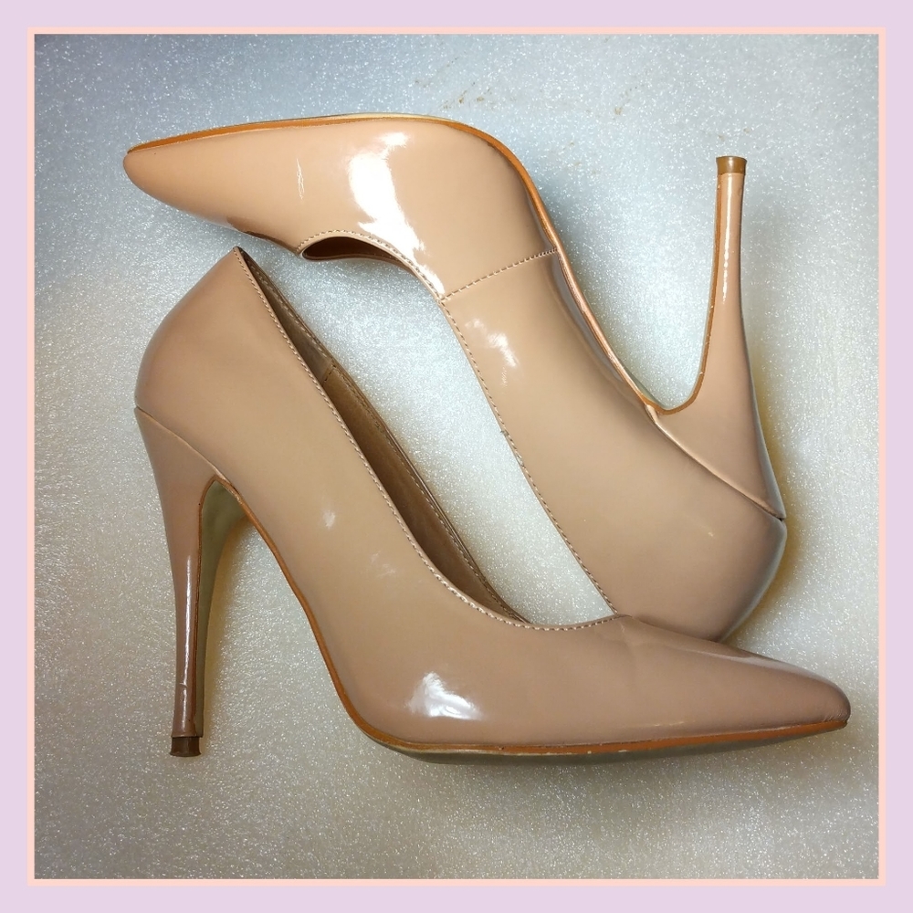 Colin Stuart Nude Stilleto Heels